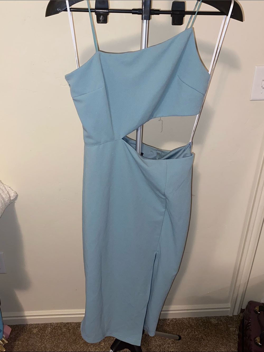 NWOT Lulus teal blue dress size Large